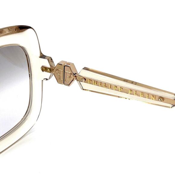 New! PHILIPP PLEIN Sunglasses Queen SPP065S Col.6Y1G, Authentic - Picture 8 of 13